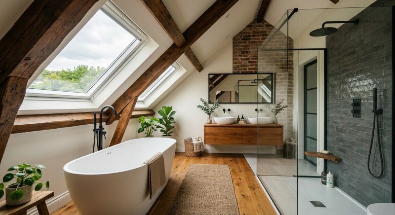 Attic Bathroom Remodeling in Charles County, MD