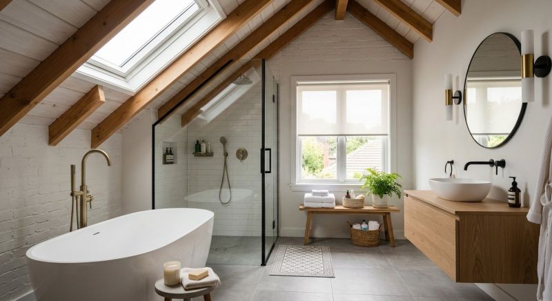 Attic Bathroom Remodeling in Charles County, MD