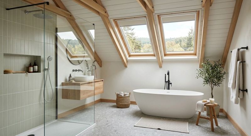 Attic Bathroom Remodeling in Charles County, MD