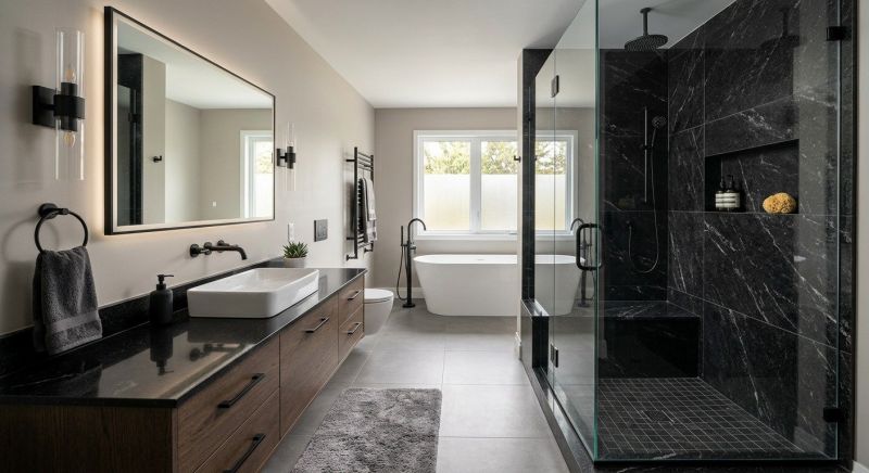 Granite Shower Installation in Charles County, MD