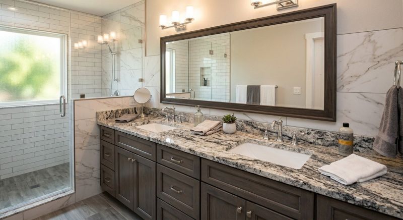 Granite Shower Installation in Charles County, MD